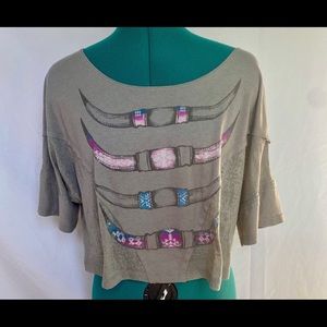 Doe Boho Crop Top Medium
